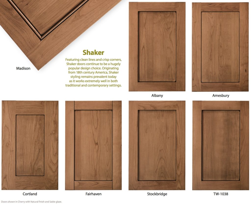 shaker cabinet doors